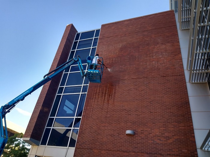 commercial business pressure washing Utah
