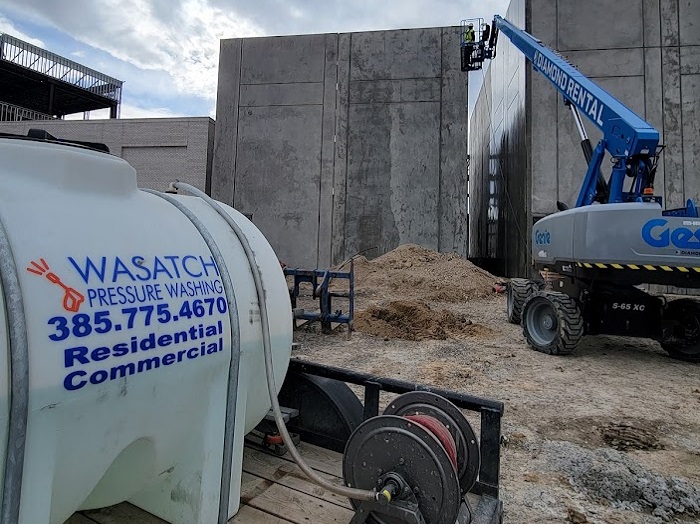 construction pressure washing utah