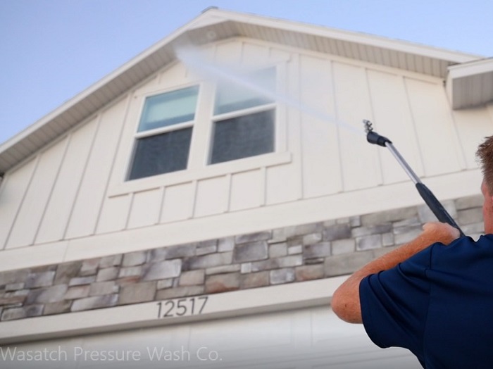residential home pressure washing utah